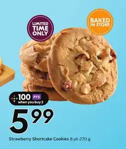 Sobeys Strawberry Shortcake Cookies offer