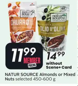 Sobeys Almonds or Mixed Nuts offer