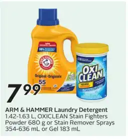 Sobeys Laundry Detergent offer