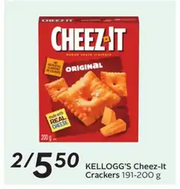 Sobeys Cheez-It Crackers offer