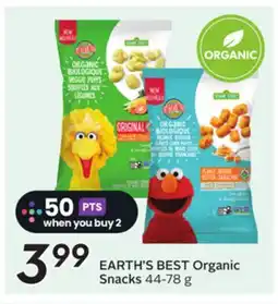 Sobeys Organic Snacks offer