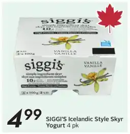 Sobeys ICELANDIC STYLE SKYR YOGURT offer