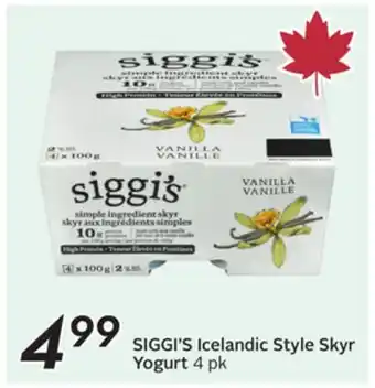 Sobeys ICELANDIC STYLE SKYR YOGURT offer