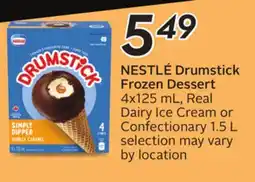 Sobeys Drumstick Frozen Dessert offer