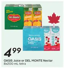 Sobeys Juice or Nectar offer
