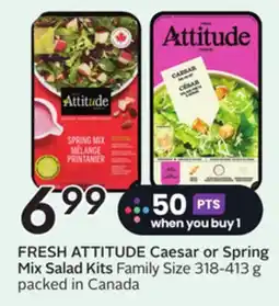 Sobeys Caesar or Spring Mix Salad Kits offer
