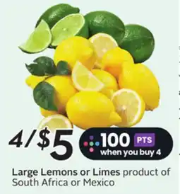 Sobeys Large Lemons or Limes offer