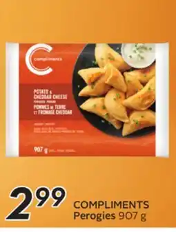 Sobeys COMPLIMENTS Perogies offer
