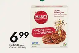 Sobeys Organic Crackers offer