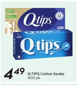 Sobeys Cotton Swabs offer