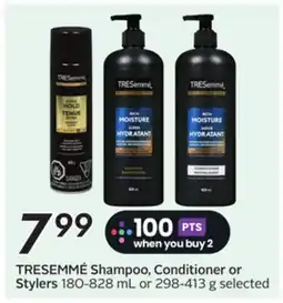 Sobeys TRESEMMÉ Shampoo, Conditioner or Stylers offer