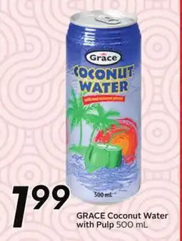 Sobeys Coconut Water with Pulp offer