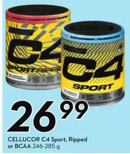 Sobeys C4 Sport, Ripped or BCAA offer
