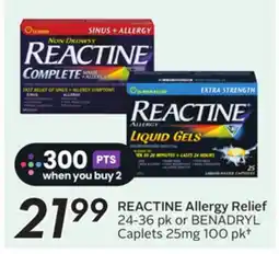 Sobeys Allergy Relief offer