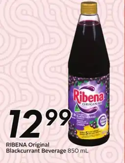 Sobeys Original Blackcurrant Beverage offer