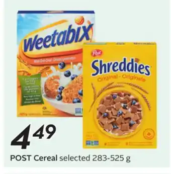 Sobeys Cereal offer