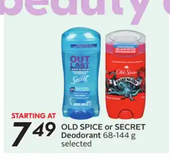 Sobeys Deodorant offer