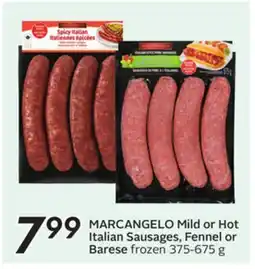 Sobeys Mild or Hot Italian Sausages, Fennel or Barese offer