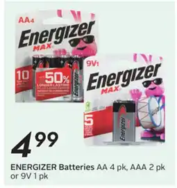 Sobeys Batteries offer