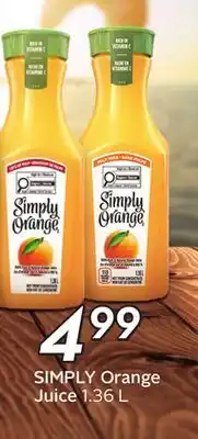 Sobeys Orange Juice offer