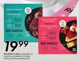 Sobeys Cakes offer