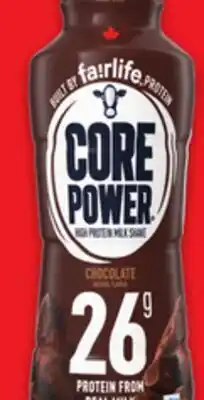 Metro CORE POWER PROTEIN BEVERAGE offer