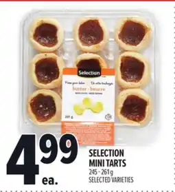 Metro SELECTION MINI TARTS offer