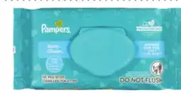 Metro PAMPERS WIPES offer