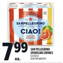 Metro SAN PELLEGRINO SPARKLING DRINKS offer