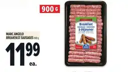 Metro MARC ANGELO BREAKFAST SAUSAGES offer