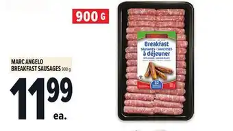 Metro MARC ANGELO BREAKFAST SAUSAGES offer
