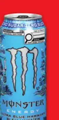 Metro MONSTER ENERGY DRINKS offer