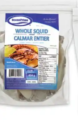 Metro OCEAN PRIME WHOLE CLEANED SQUID offer