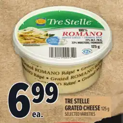 Metro TRE STELLE GRATED CHEESE offer