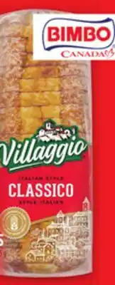 Metro VILLAGGIO ITALIAN STYLE BREAD OR BUNS offer