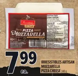 Metro IRRESISTIBLES ARTISAN MOZZARELLA PIZZA CHEESE offer