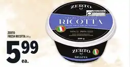 Metro ZERO FRESH RICOTTA offer