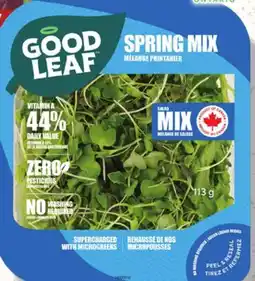 Metro GOODLEAF SALAD MIXES offer