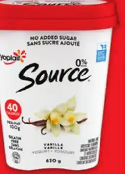 Metro YOPLAIT SOURCE TUBS, TUBS OR MINIGO YOGOURT offer
