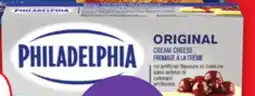 Metro PHILADELPHIA CREAM CHEESE OR KRAFT SINGLES SLICED CHEESE offer