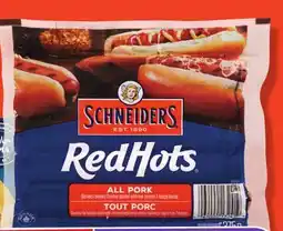 Metro MAPLE LEAF TOP DOGS, SCHNEIDERS RED HOT S, OR MINA WIENERS offer