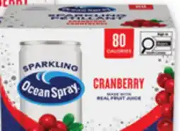 Metro OCEAN SPRAY SPARKLING BEVERAGES offer