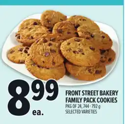 Metro FRONT STREET BAKERY FAMILY PACK COOKIES offer