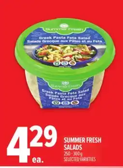 Metro SUMMER FRESH SALADS offer