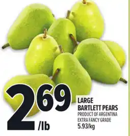 Metro LARGE BARTLETT PEAR offer