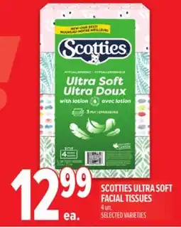 Metro SCOTTIES ULTRA SOFT FACIAL TISSUES offer