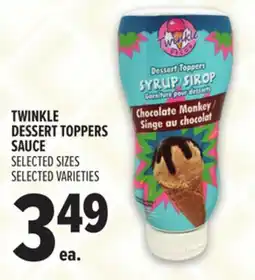 Metro TWINKLE DESSERT TOPPERS SAUCE offer