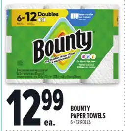 Metro BOUNTY PAPER TOWELS offer