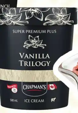 Metro CHAPMAN'S PREMIUM ICE CREAM offer