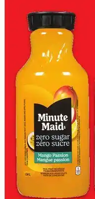 Metro MINUTE MAID ZERO SUGAR REFRIGERATED DRINKS OR FUZE ICED TEA offer